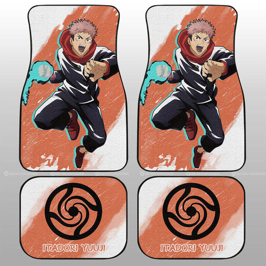 Itadori Yuuji Car Floor Mats Custom Car Accessories - Gearcarcover - 1