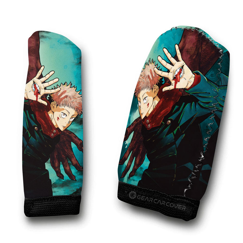 Itadori Yuuji Car Shift Knobs Cover Set Collection - Gearcarcover - 4