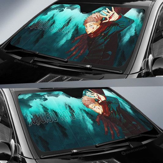 Itadori Yuuji Car Sunshade Collection - Gearcarcover - 2