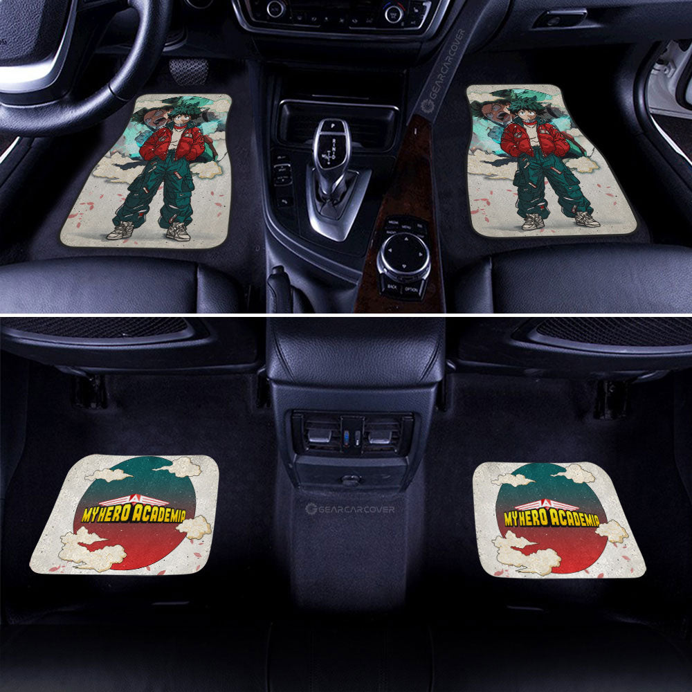 Izuku Midoriya Car Floor Mats Anime Collection - Gearcarcover - 2