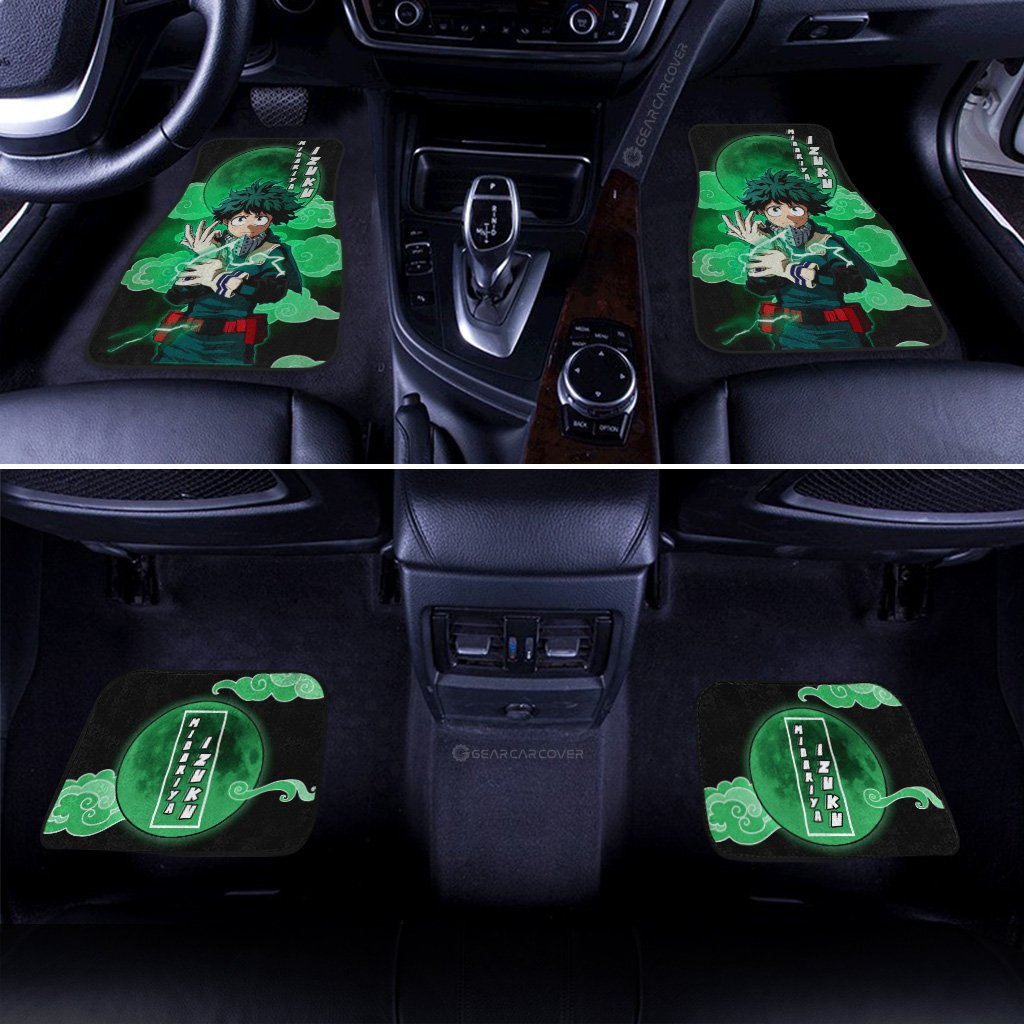 Izuku Midoriya Car Floor Mats Custom Car Interior Accessories - Gearcarcover - 3
