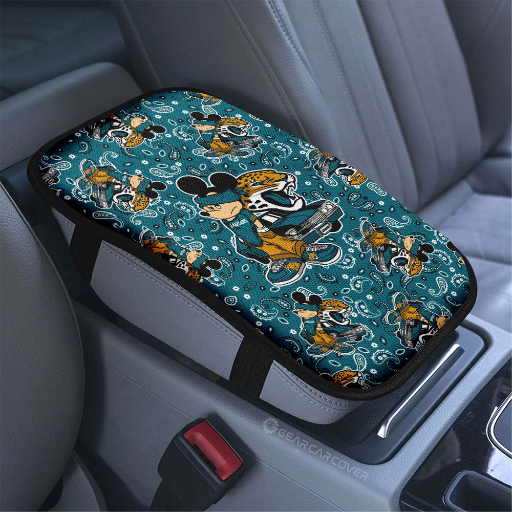 Jacksonville Jaguars Car Center Console Cover Cartoon Theme Collection - Gearcarcover - 3