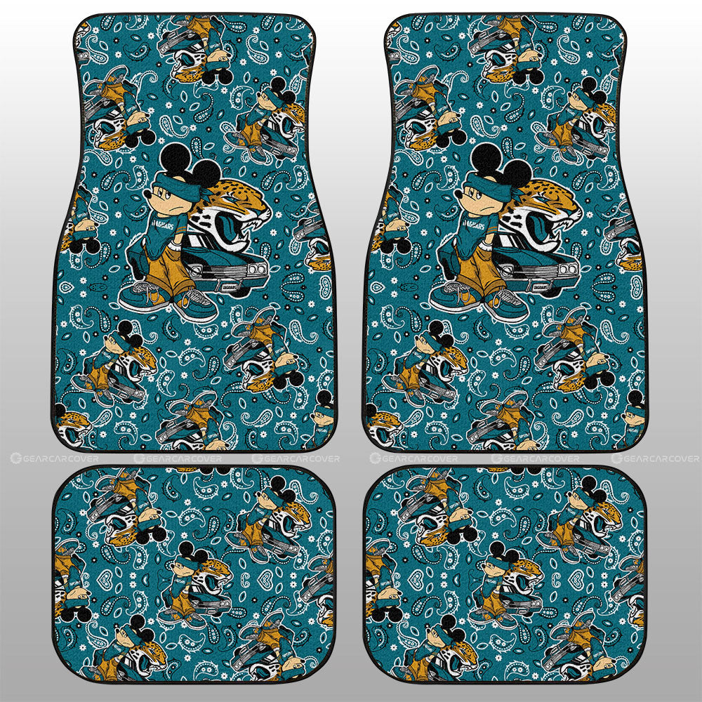 Jacksonville Jaguars Car Floor Mats Cartoon Theme Collection - Gearcarcover - 1