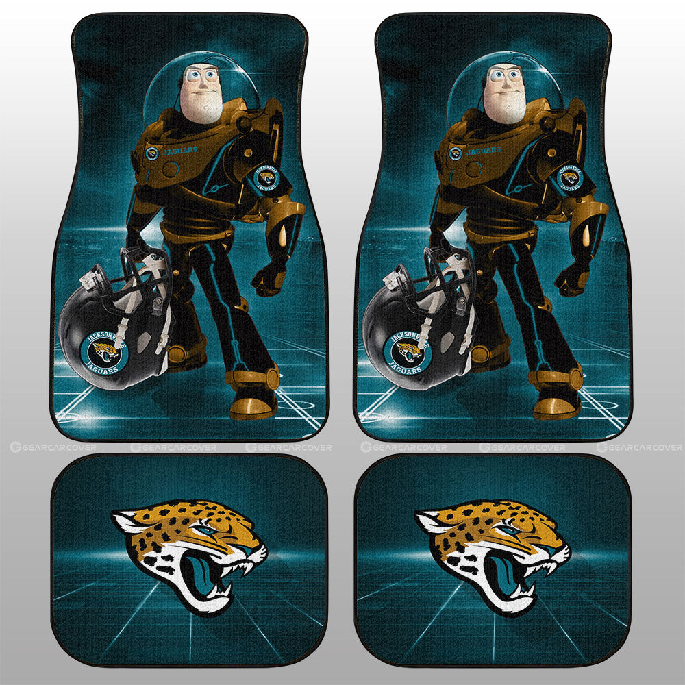 Jacksonville Jaguars Car Floor Mats Custom Car Accessories For Fan - Gearcarcover - 1