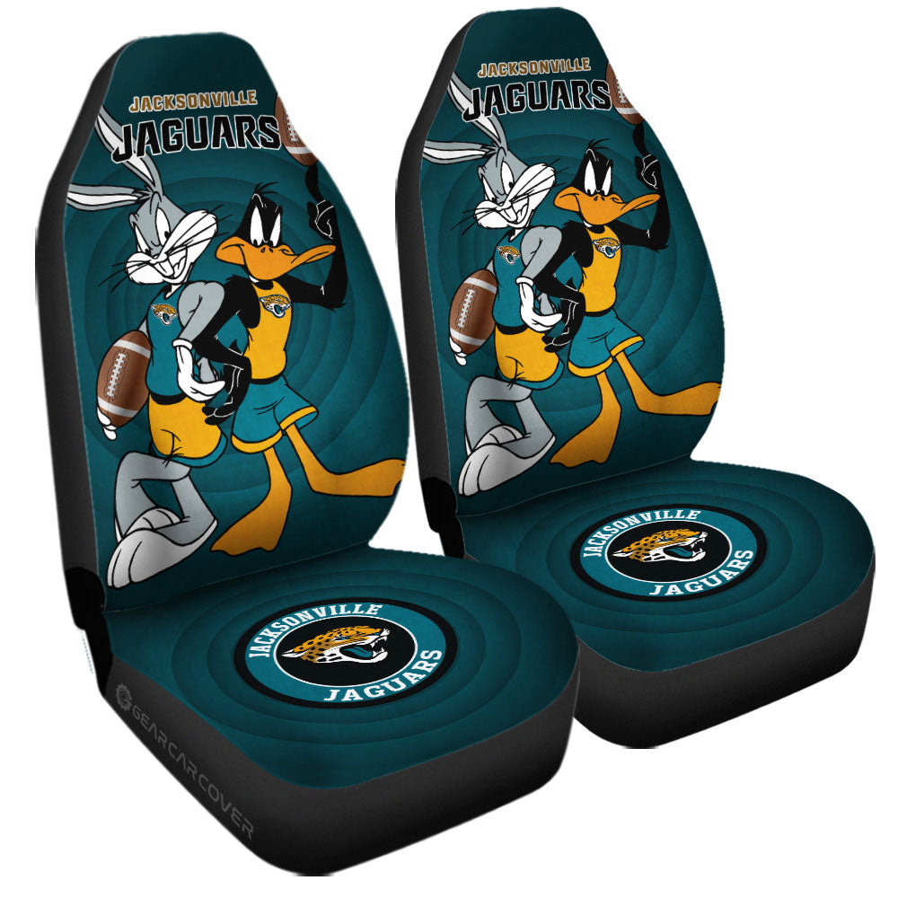 Jacksonville Jaguars Car Seat Covers Custom Car Accessories - Gearcarcover - 3