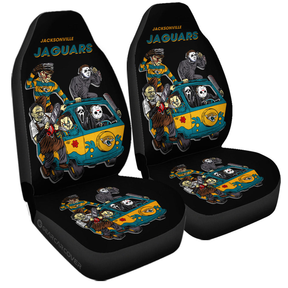 Jacksonville Jaguars Car Seat Covers Custom Car Accessories - Gearcarcover - 3