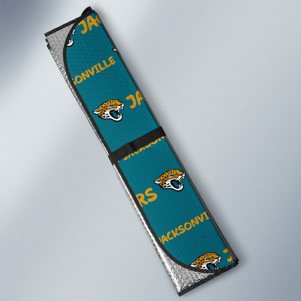 Jacksonville Jaguars Car Sunshade Sporty Team Collection - Gearcarcover - 3