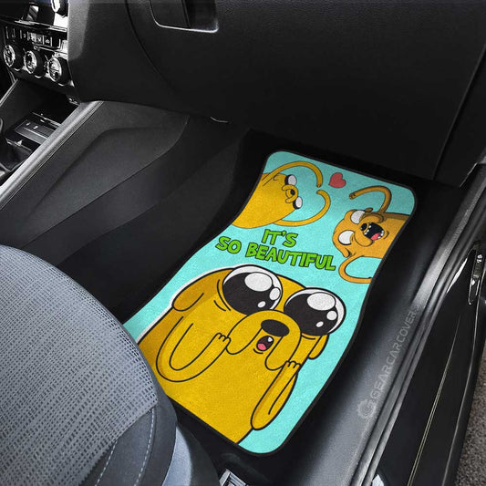 Jake And Finn Adventure Time Car Floor Mats Custom Cartoon Car Accessories - Gearcarcover - 2