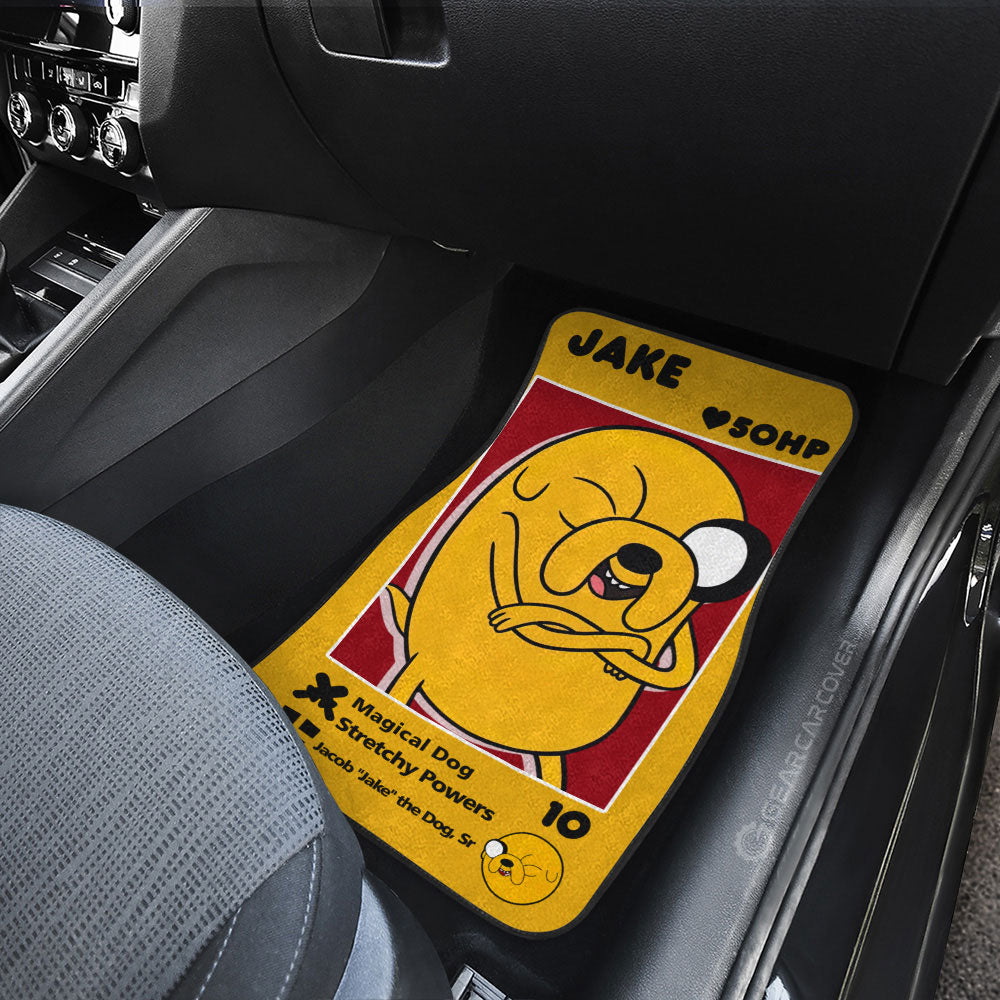 Jake Car Floor Mats Custom Adventure Time Car Accessories - Gearcarcover - 3