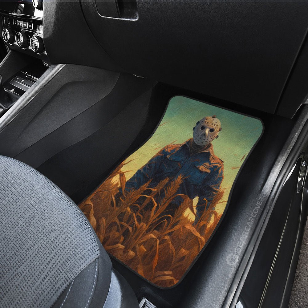 Jason Voorhees Car Floor Mats Custom Horror Car Accessories - Gearcarcover - 3