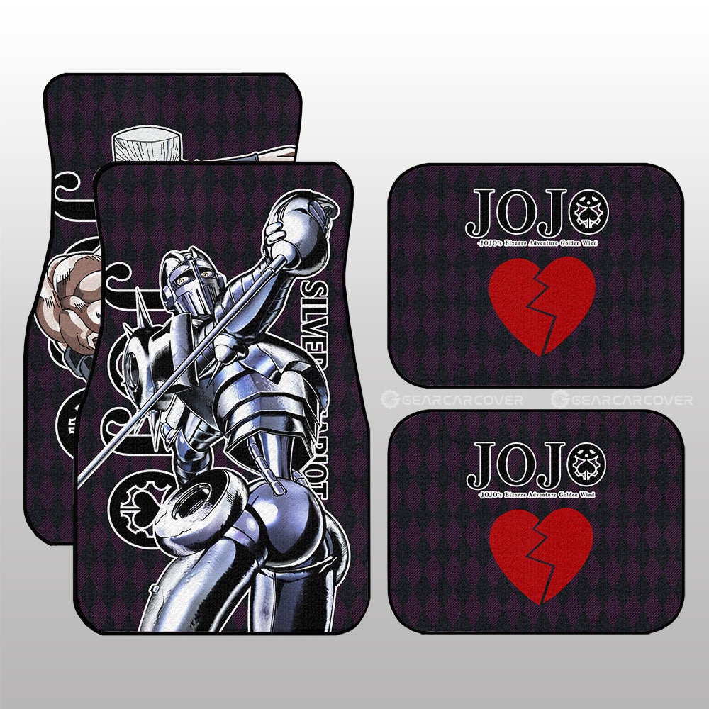 Jean Pierre Polnareff Car Floor Mats Custom Bizarre Adventure Car Accessories - Gearcarcover - 2