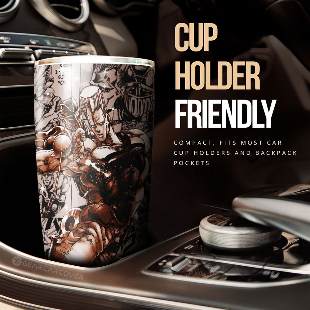 Jean Pierre Polnareff Tumbler Cup Custom Car Accessories - Gearcarcover - 3