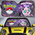Jigglypuff Car Sunshade Custom Anime Galaxy Manga Style - Gearcarcover - 1