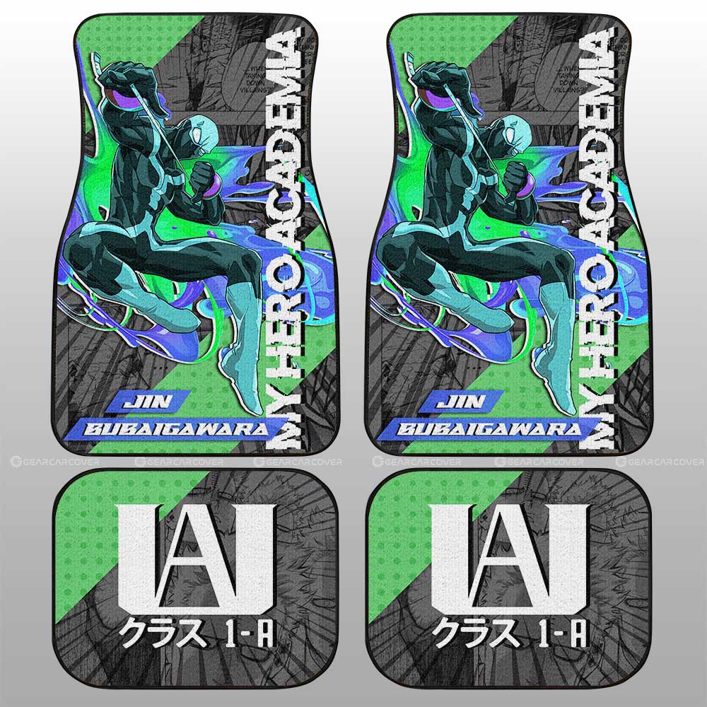 Jin Bubaigawara Car Floor Mats Custom Car Interior Accessories - Gearcarcover - 1