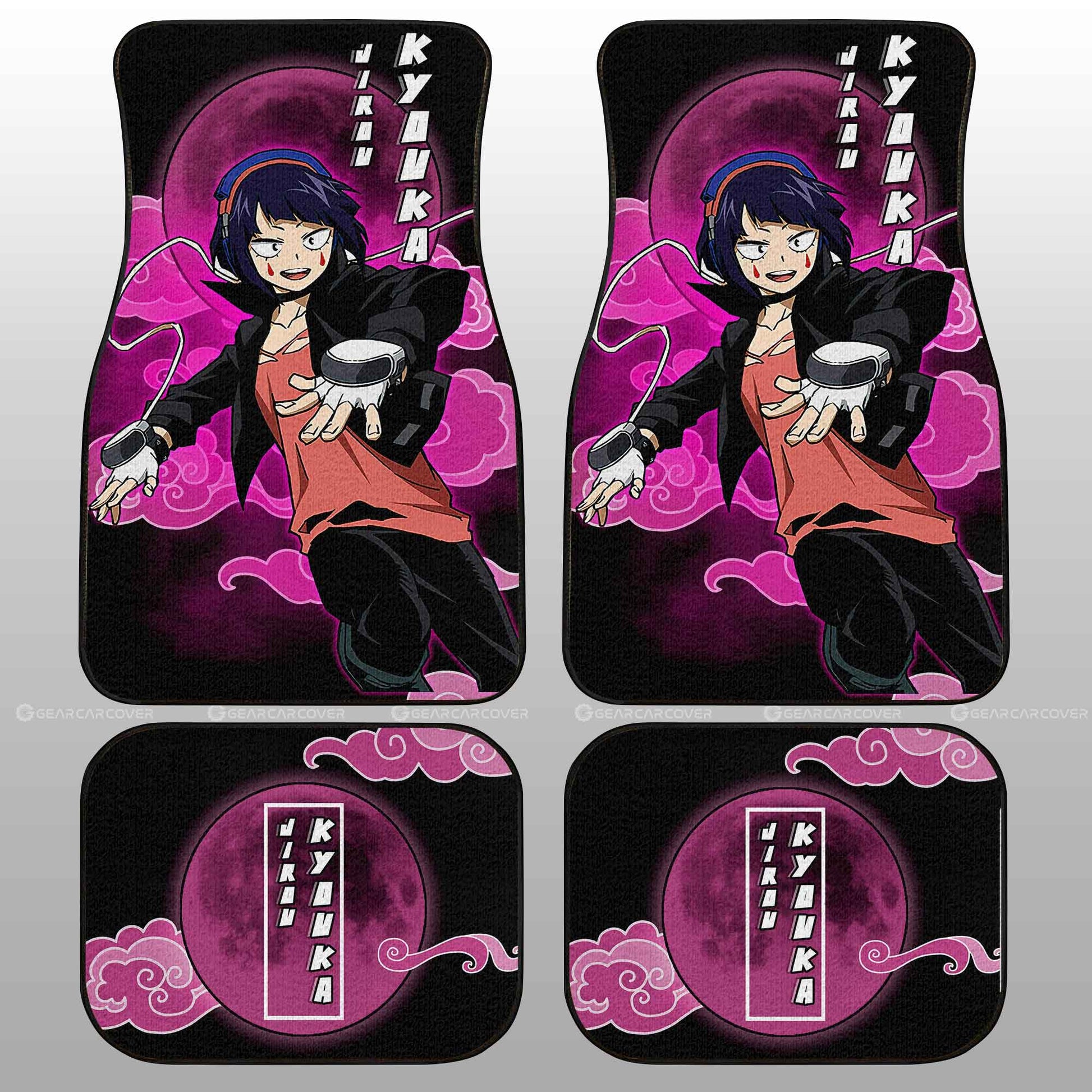 Jiro Kyoka Car Floor Mats Custom Car Interior Accessories - Gearcarcover - 2