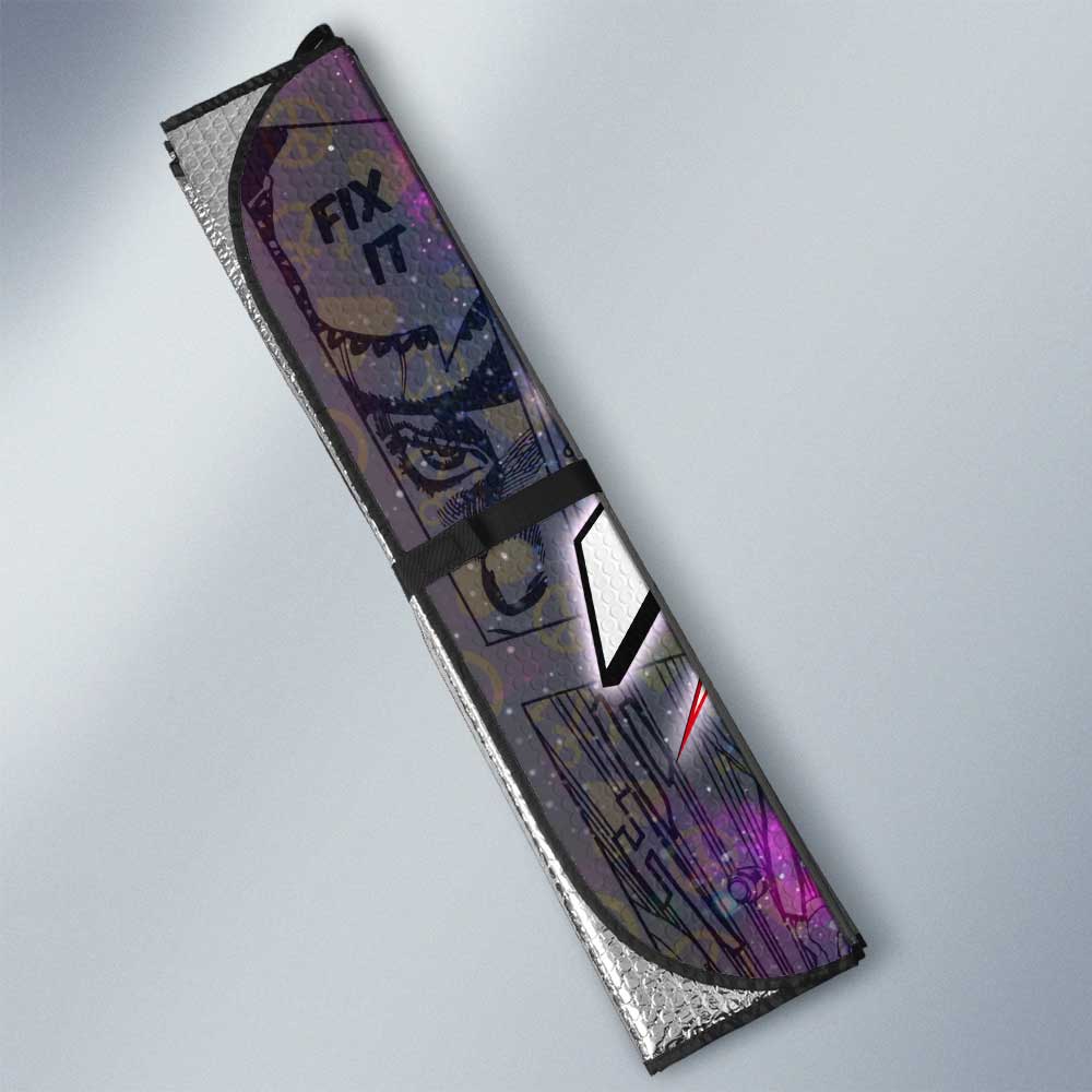 Josuke Higashikata Car Sunshade Custom JJBA Car Accessories Galaxy Style - Gearcarcover - 3