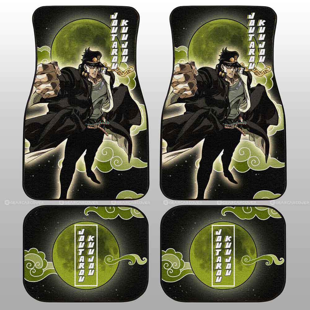 Joutarou Kuujou Car Floor Mats Custom Bizarre Adventure - Gearcarcover - 2