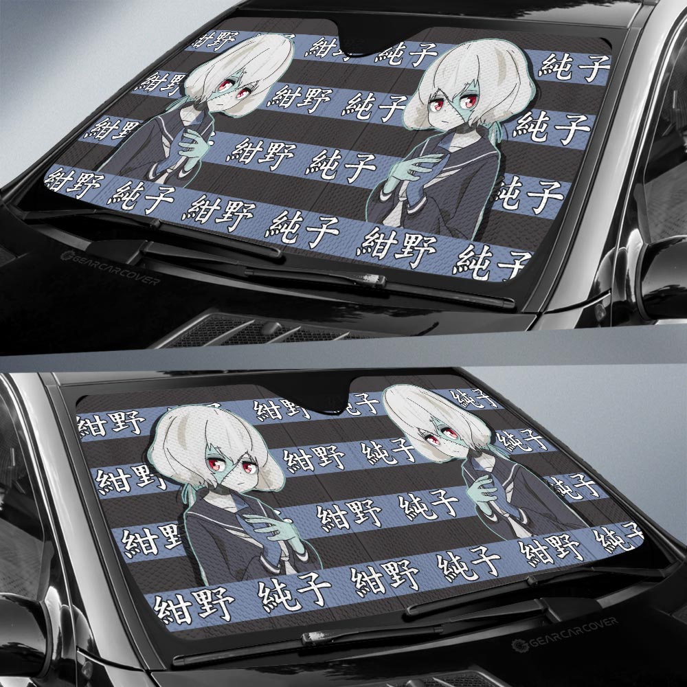 Junko Konno Car Sunshade Custom Anime Car Accessories - Gearcarcover - 2