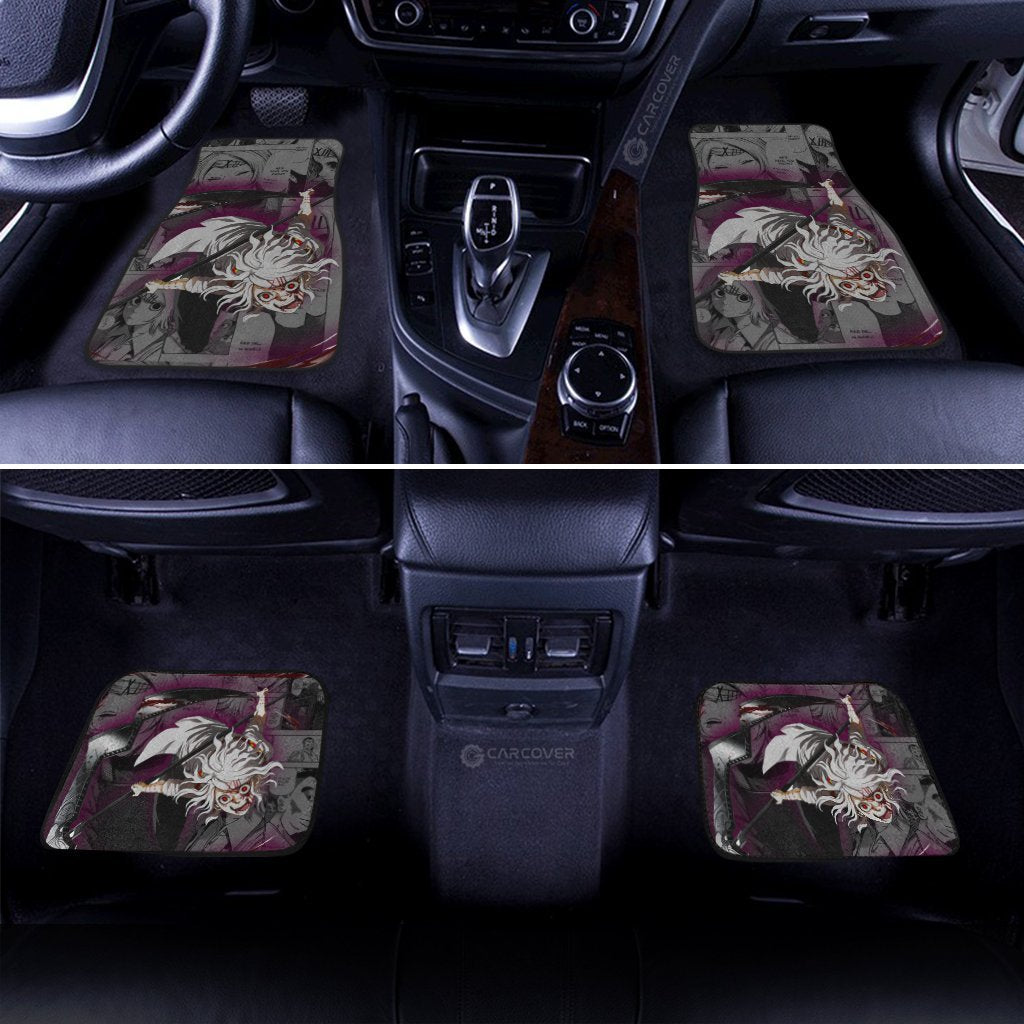 Juuzou Suzuya Car Floor Mats Custom Anime Tokyo Ghoul Car Interior Accessories - Gearcarcover - 3