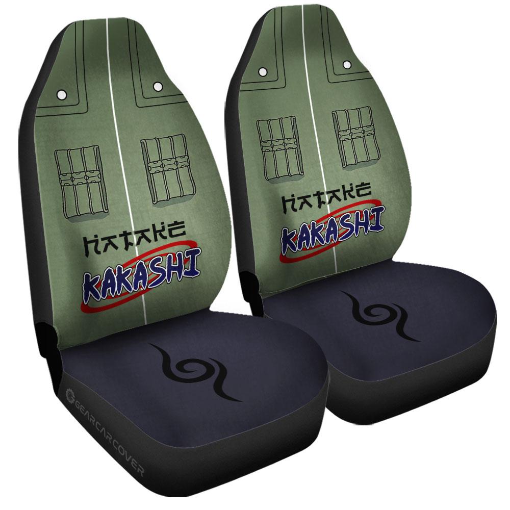 Kakashi Uniform Car Seat Covers Custom Anime Car Interior Accessories - Gearcarcover - 3