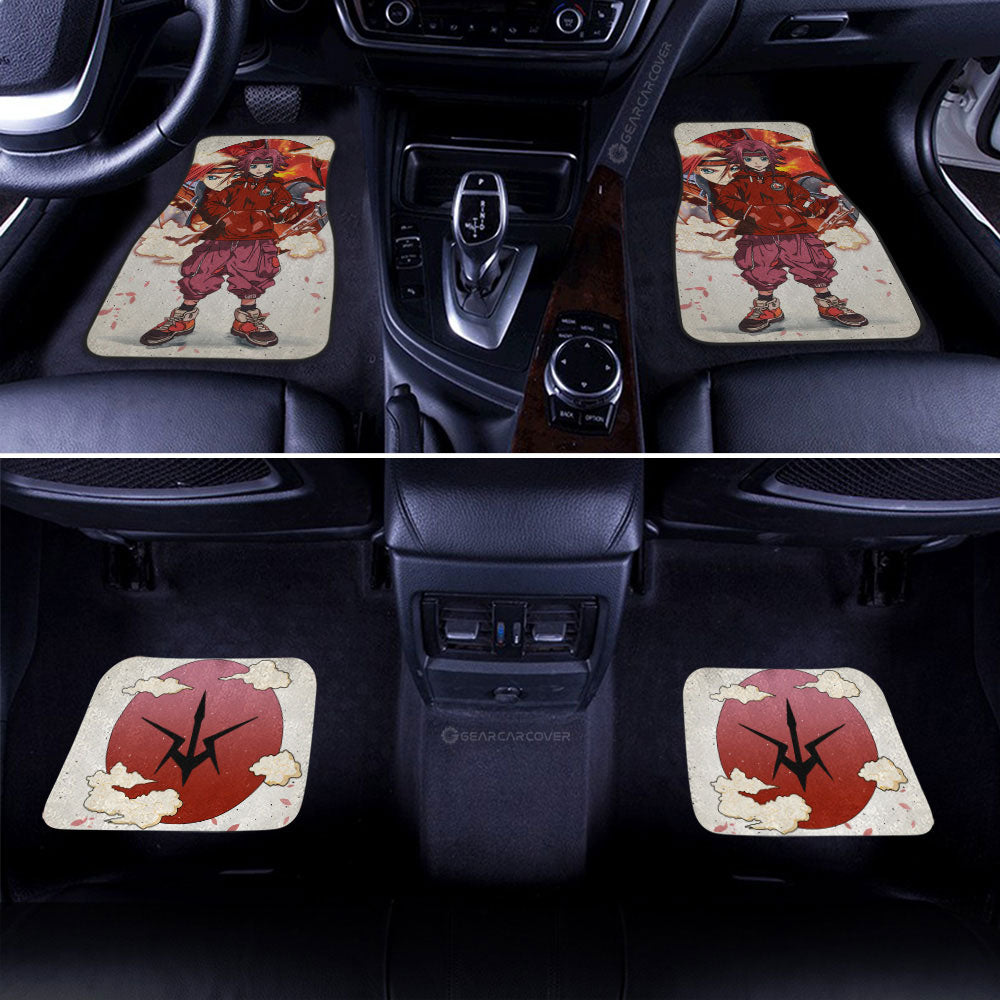 Kallen Kozuki Car Floor Mats Anime Collection - Gearcarcover - 2