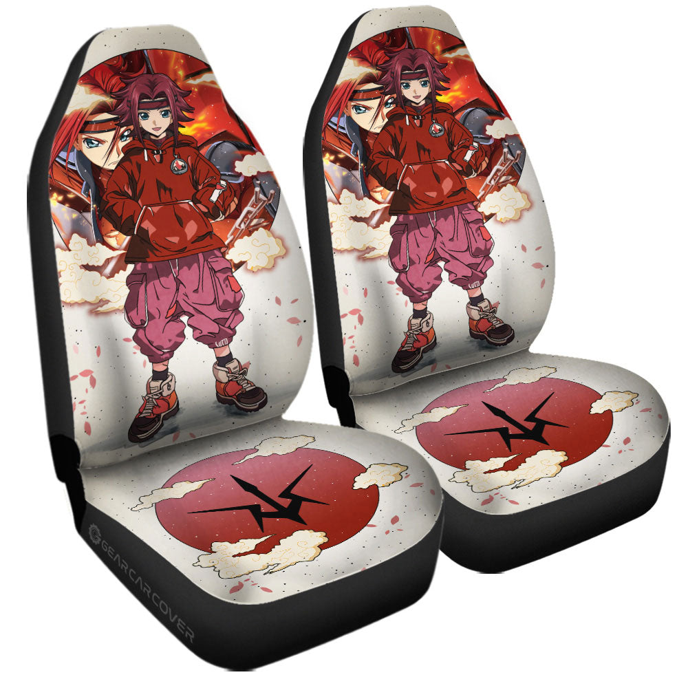 Kallen Kozuki Car Seat Covers Anime Collection - Gearcarcover - 3