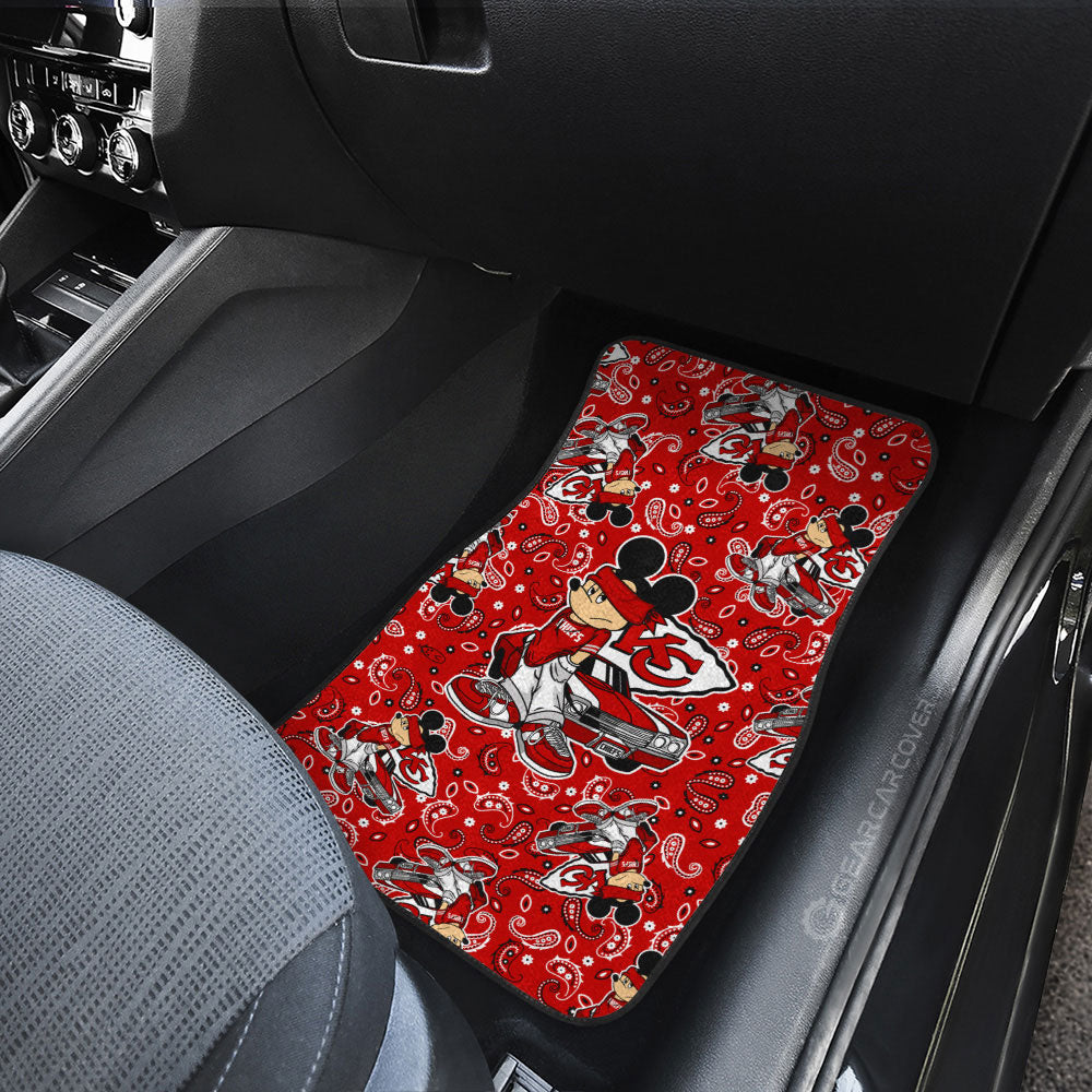 Kansas City Chiefs Car Floor Mats Cartoon Theme Collection - Gearcarcover - 3