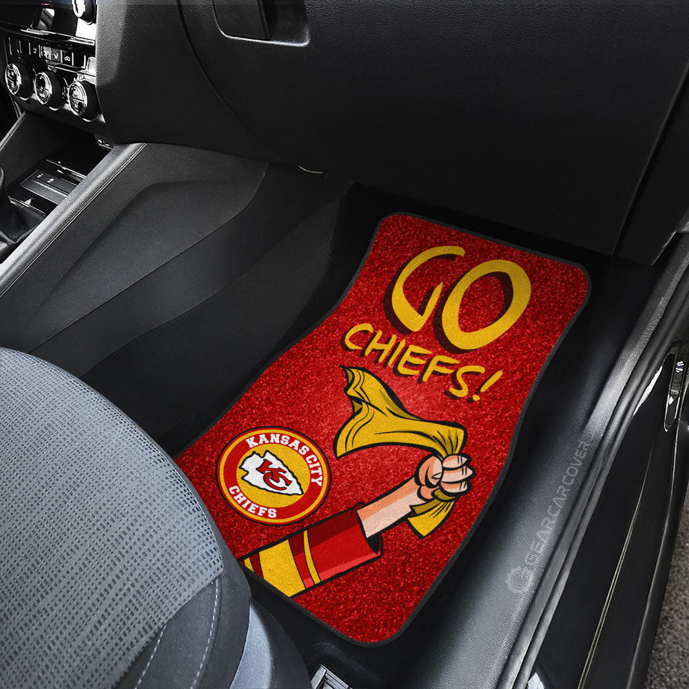 Kansas City Chiefs Car Floor Mats Custom Car Accessories - Gearcarcover - 3
