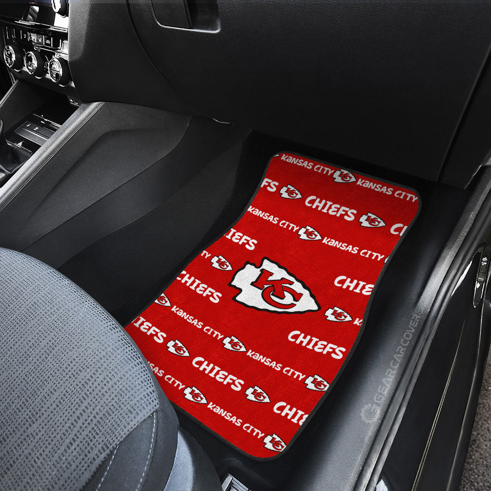 Kansas City Chiefs Car Floor Mats Sporty Team Collection - Gearcarcover - 3
