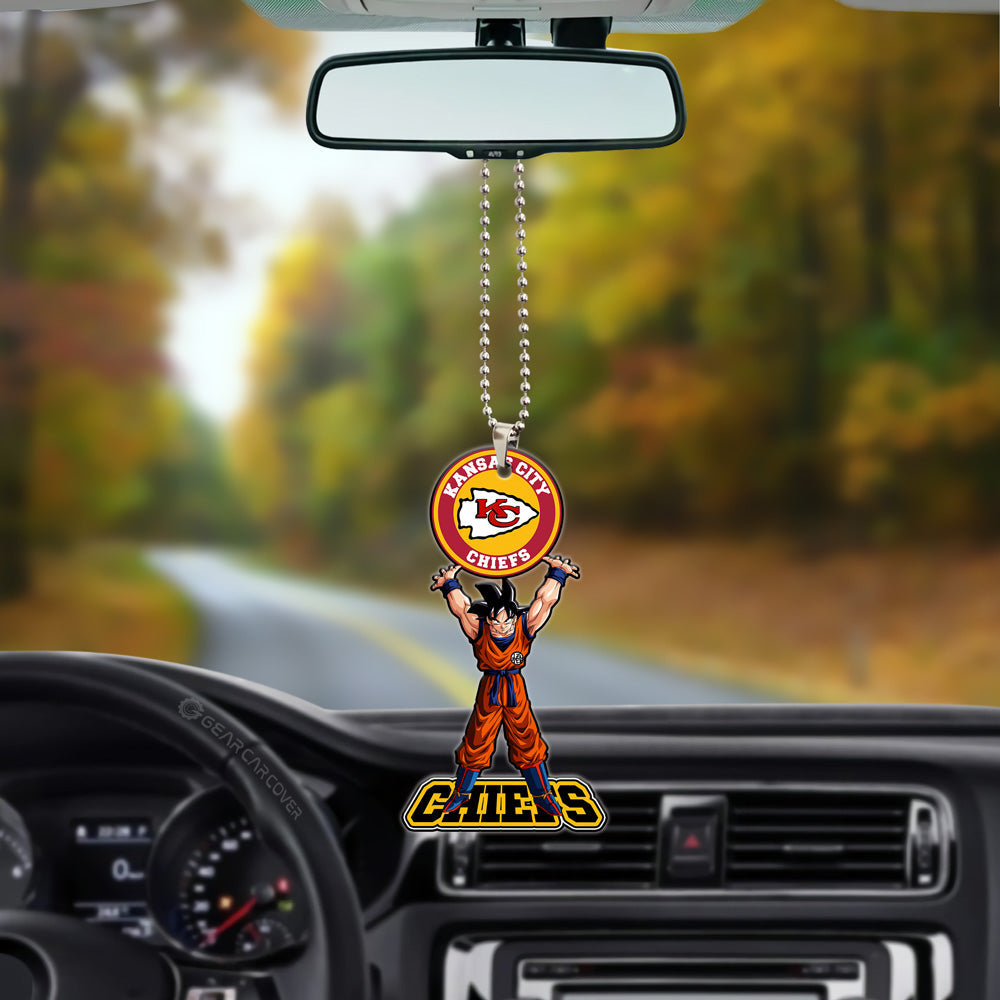 Kansas City Chiefs Ornament Goku Car Accessories - Gearcarcover - 3