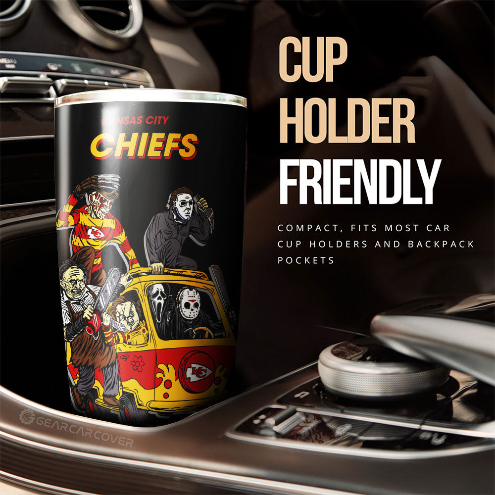 Kansas City Chiefs Tumbler Cup Custom Car Accessories - Gearcarcover - 3