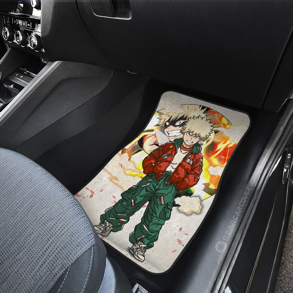 Katsuki Bakugo Car Floor Mats Anime Collection - Gearcarcover - 3
