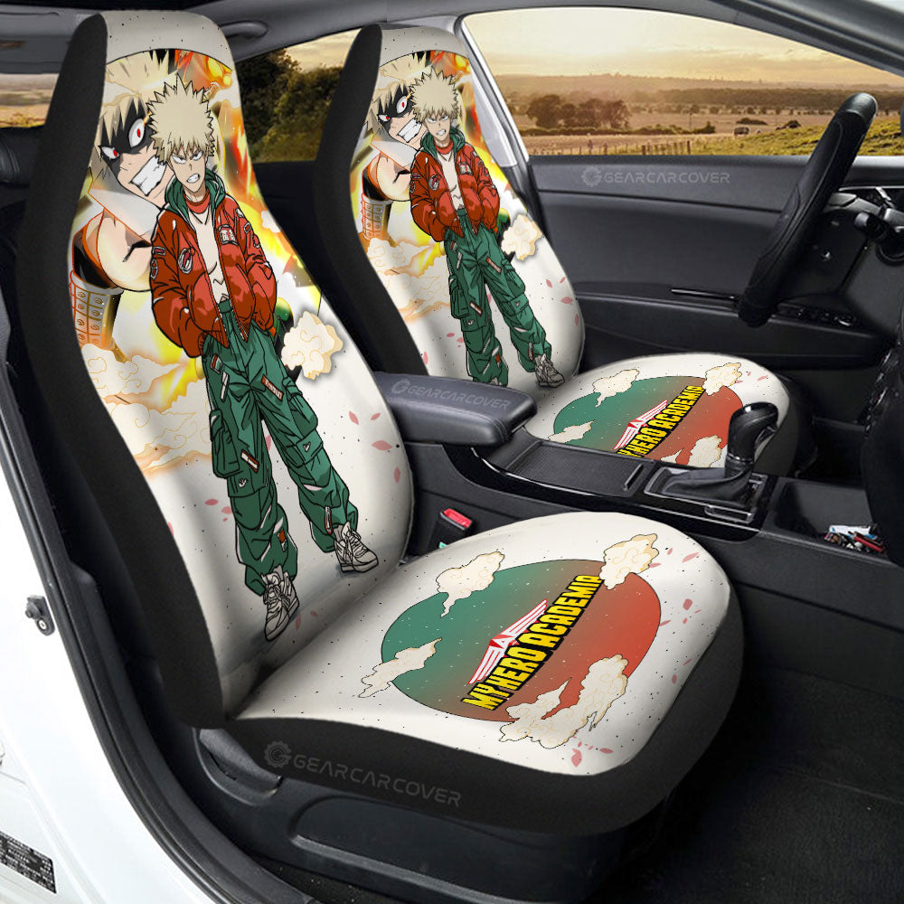 Katsuki Bakugo Car Seat Covers Anime Collection - Gearcarcover - 2