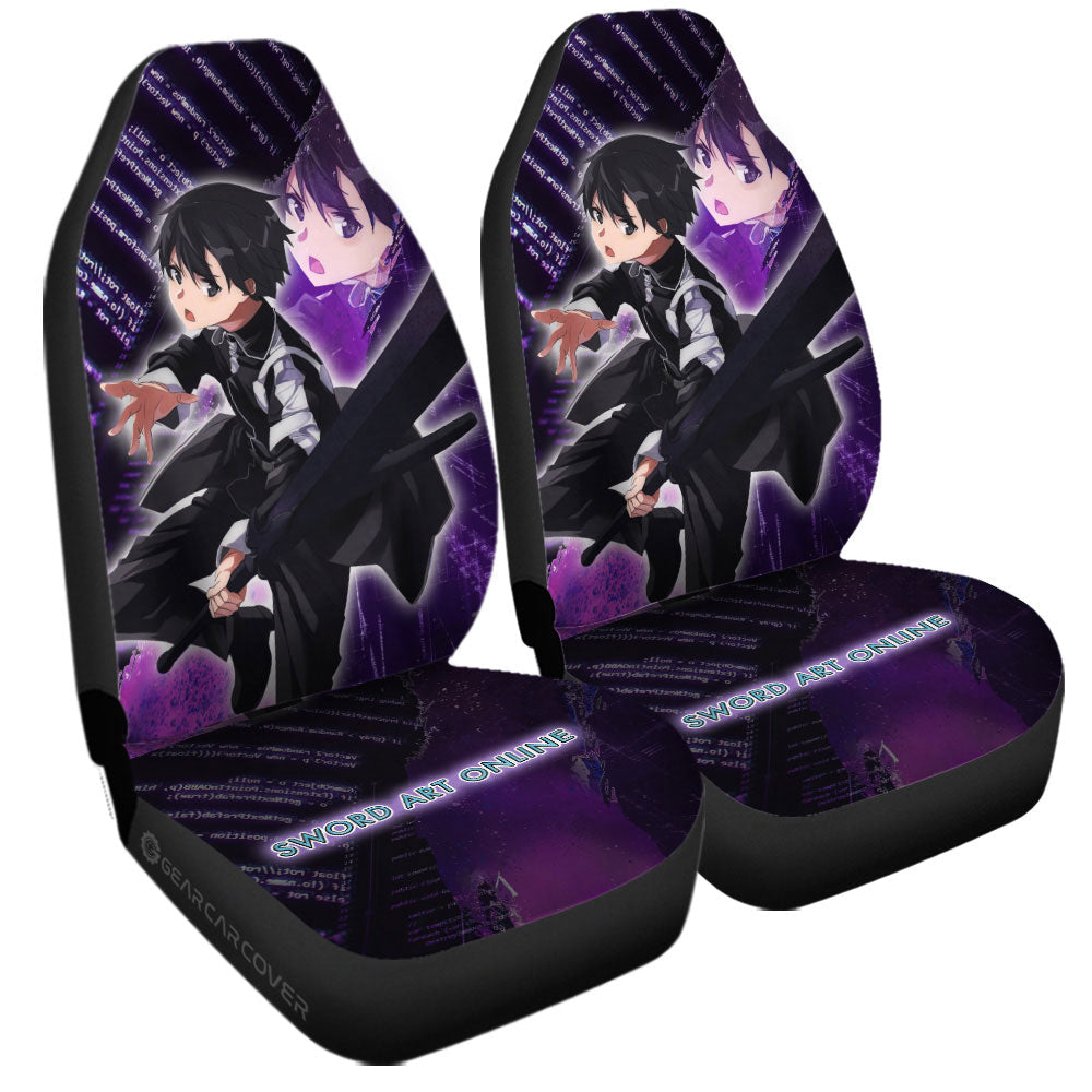 Kazuto Kirigaya (Kirito) Car Seat Covers Custom - Gearcarcover - 3