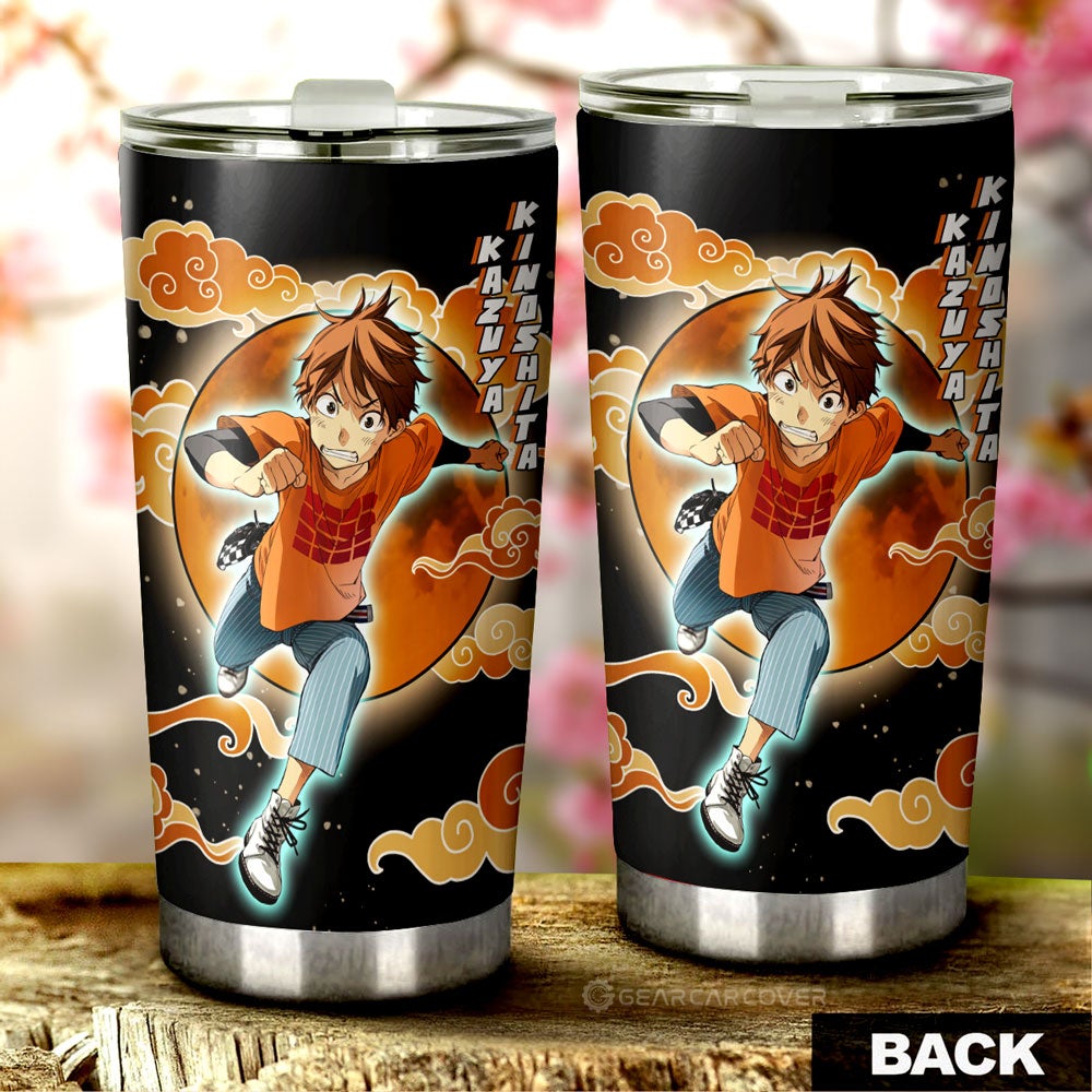 Kazuya Kinoshita Tumbler Cup Custom Rent A Girlfriend Car Accessories - Gearcarcover - 3