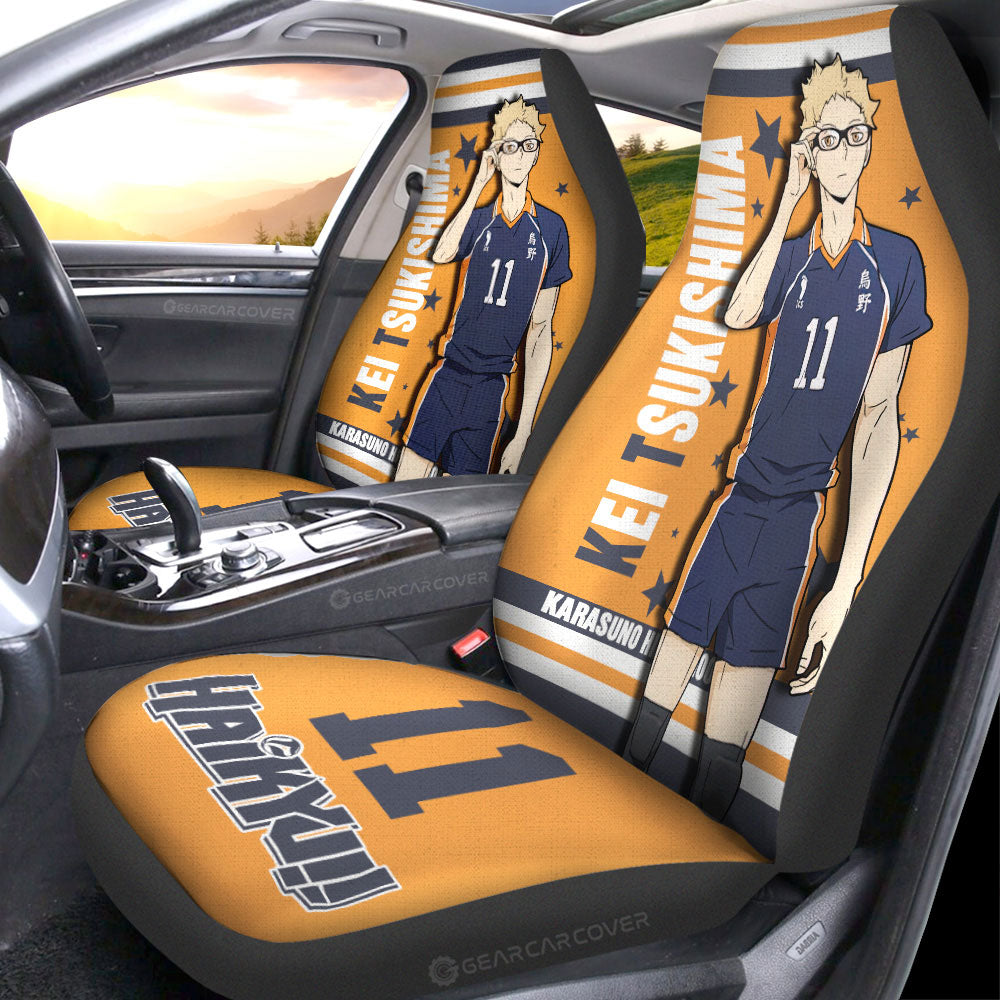 Kei Tsukishima Car Seat Covers Custom Car Accessories - Gearcarcover - 3