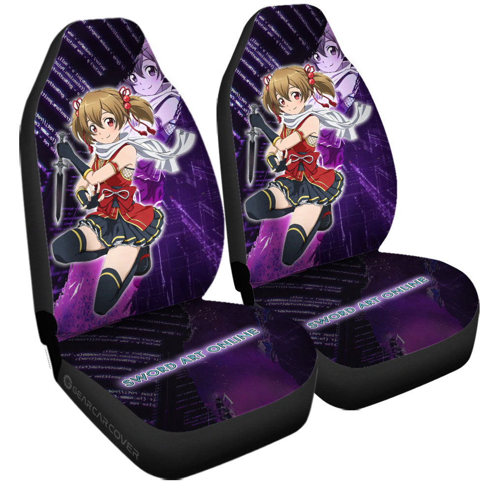 Keiko Ayano (Silica) Car Seat Covers Custom - Gearcarcover - 3