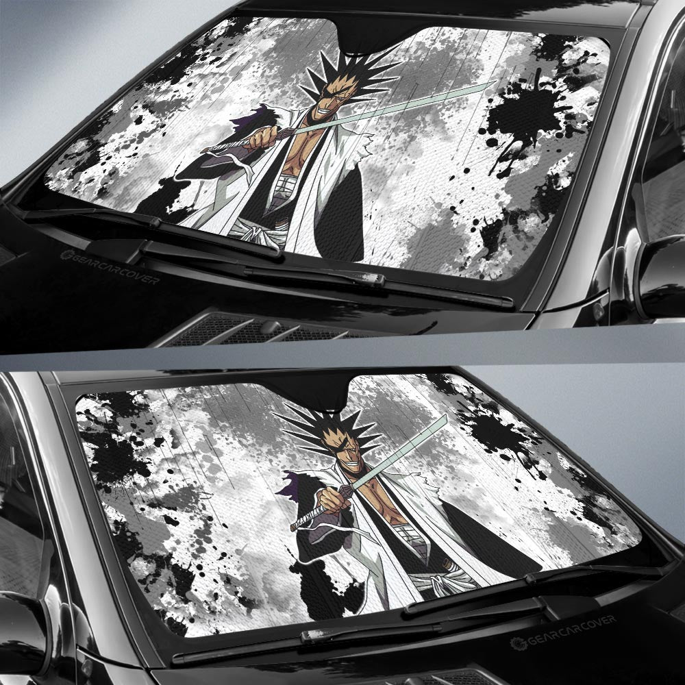Kenpachi Zaraki Car Sunshade Custom Car Accessories - Gearcarcover - 2