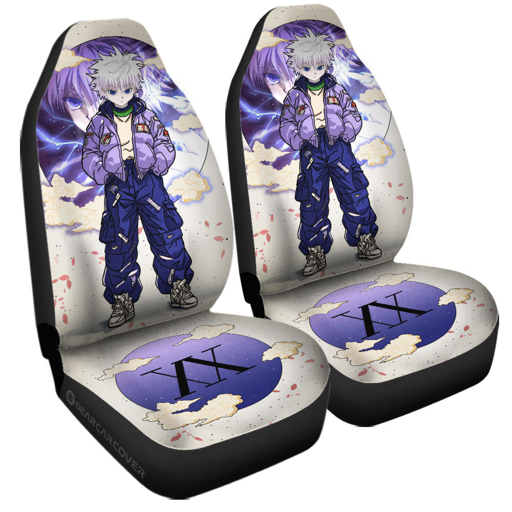 Killua Zoldyck Car Seat Covers Anime Collection - Gearcarcover - 3