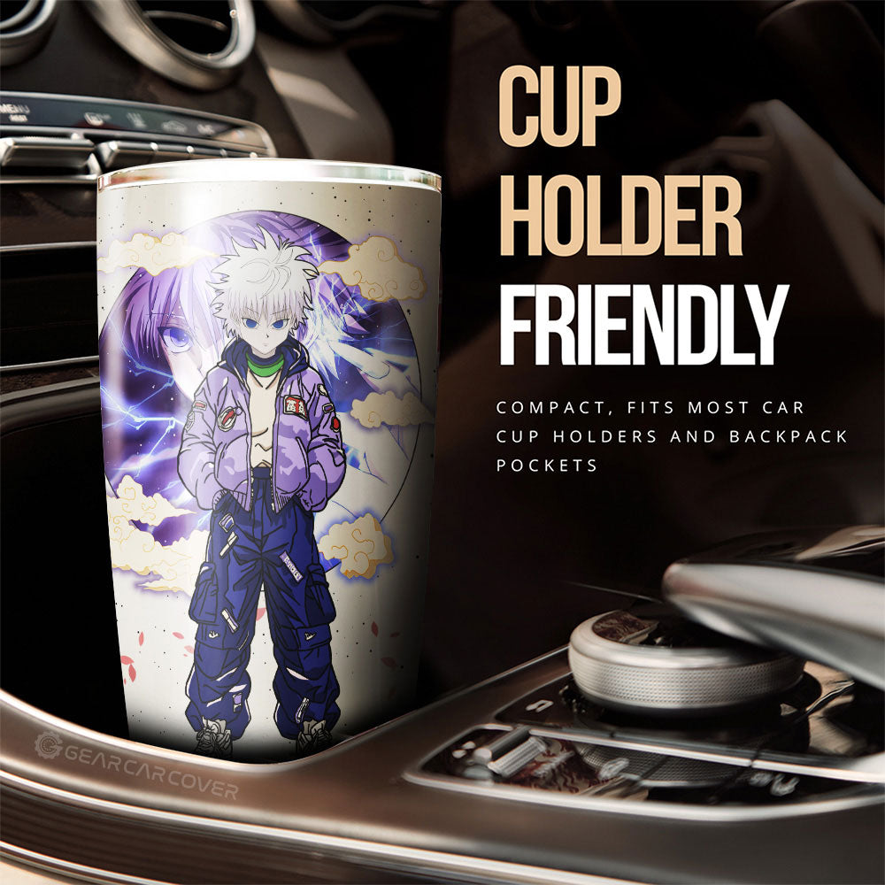 Killua Zoldyck Tumbler Cup Anime Collection - Gearcarcover - 3