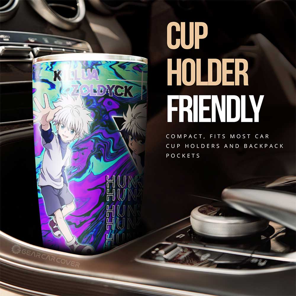 Killua Zoldyck Tumbler Cup Custom Car Accessories - Gearcarcover - 1
