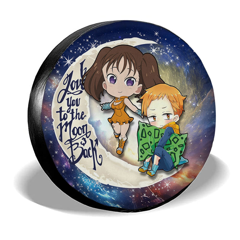 King And Diane Spare Tire Covers Custom Car Accessories - Gearcarcover - 3