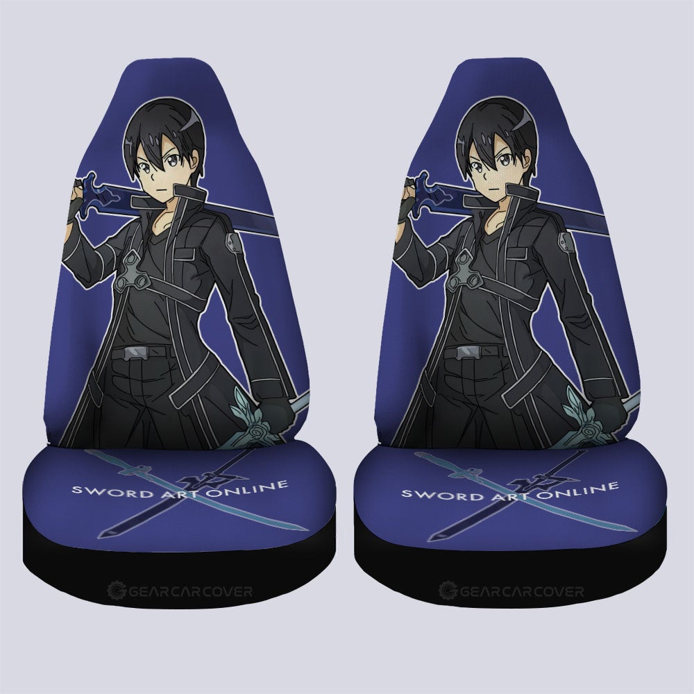 Kirigaya Kazuto Car Seat Covers Custom - Gearcarcover - 4