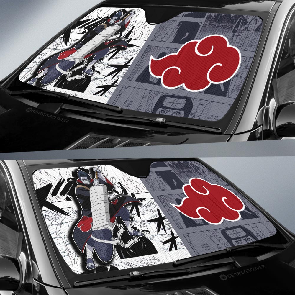 Kisame Car Sunshade Custom Mix Manga Car Accessories - Gearcarcover - 2