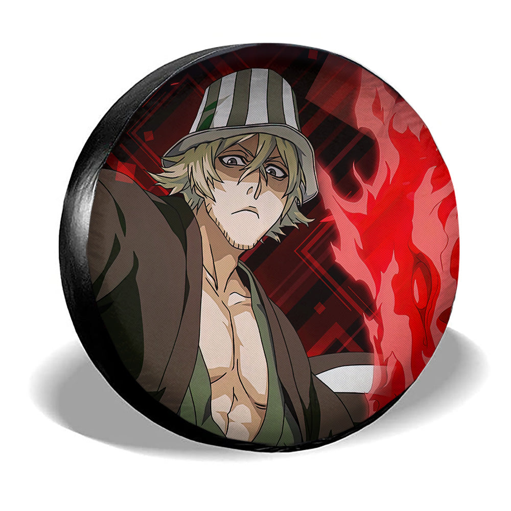 Kisuke Urahara Spare Tire Covers Custom Bleach Car Accessories - Gearcarcover - 2