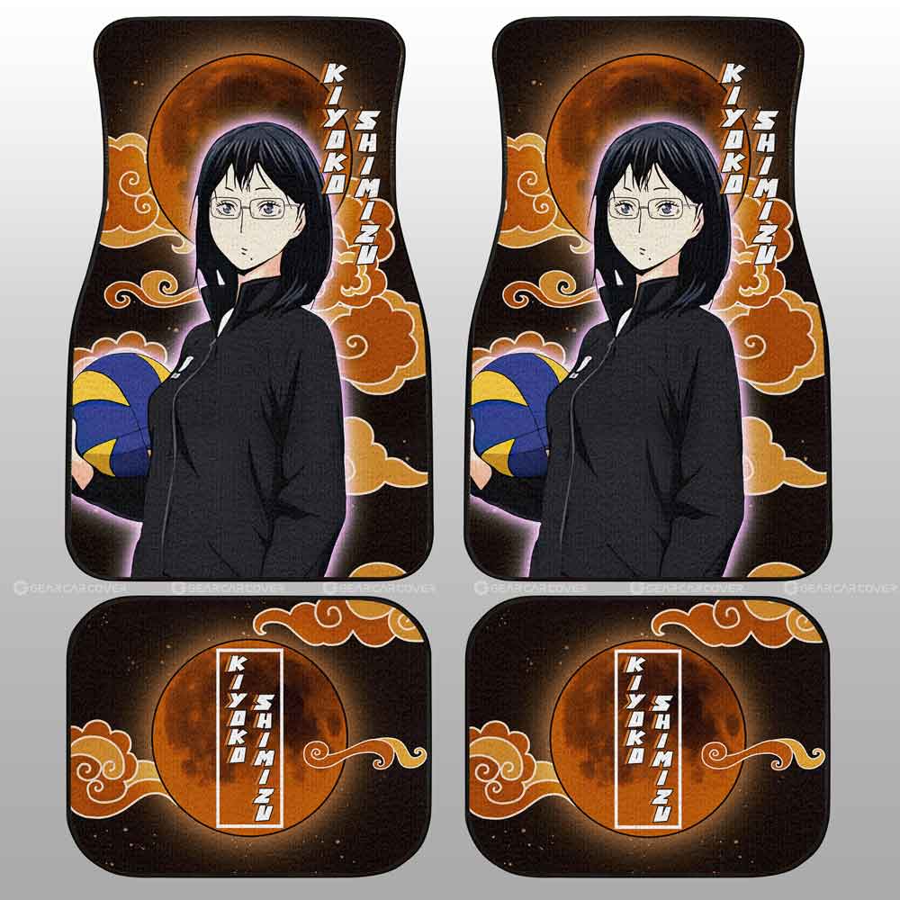 Kiyoko Shimizu Car Floor Mats Custom Car Accessories - Gearcarcover - 2