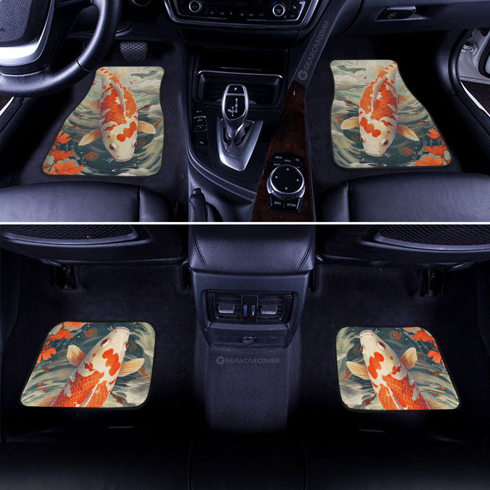 Koi Fish Car Floor Mats Custom Car Accessories - Gearcarcover - 2