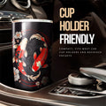 Koi Fish Tumbler Cup Custom Car Accessories - Gearcarcover - 3