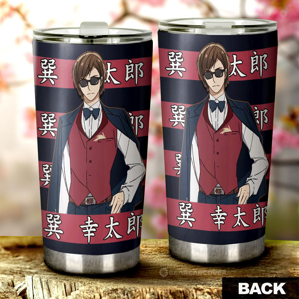 Kotaro Tatsumi Tumbler Cup Custom Anime Car Accessories - Gearcarcover - 2