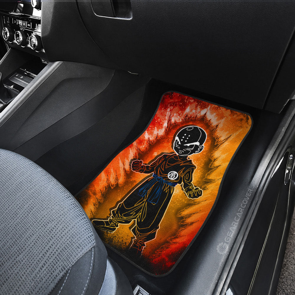 Krillin Car Floor Mats Custom Anime Car Accessories - Gearcarcover - 3